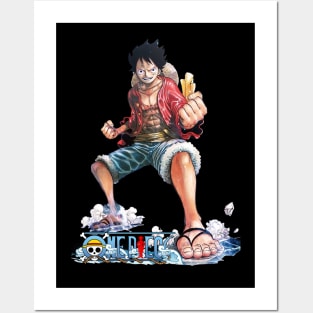 Luffy - One Piece Posters and Art